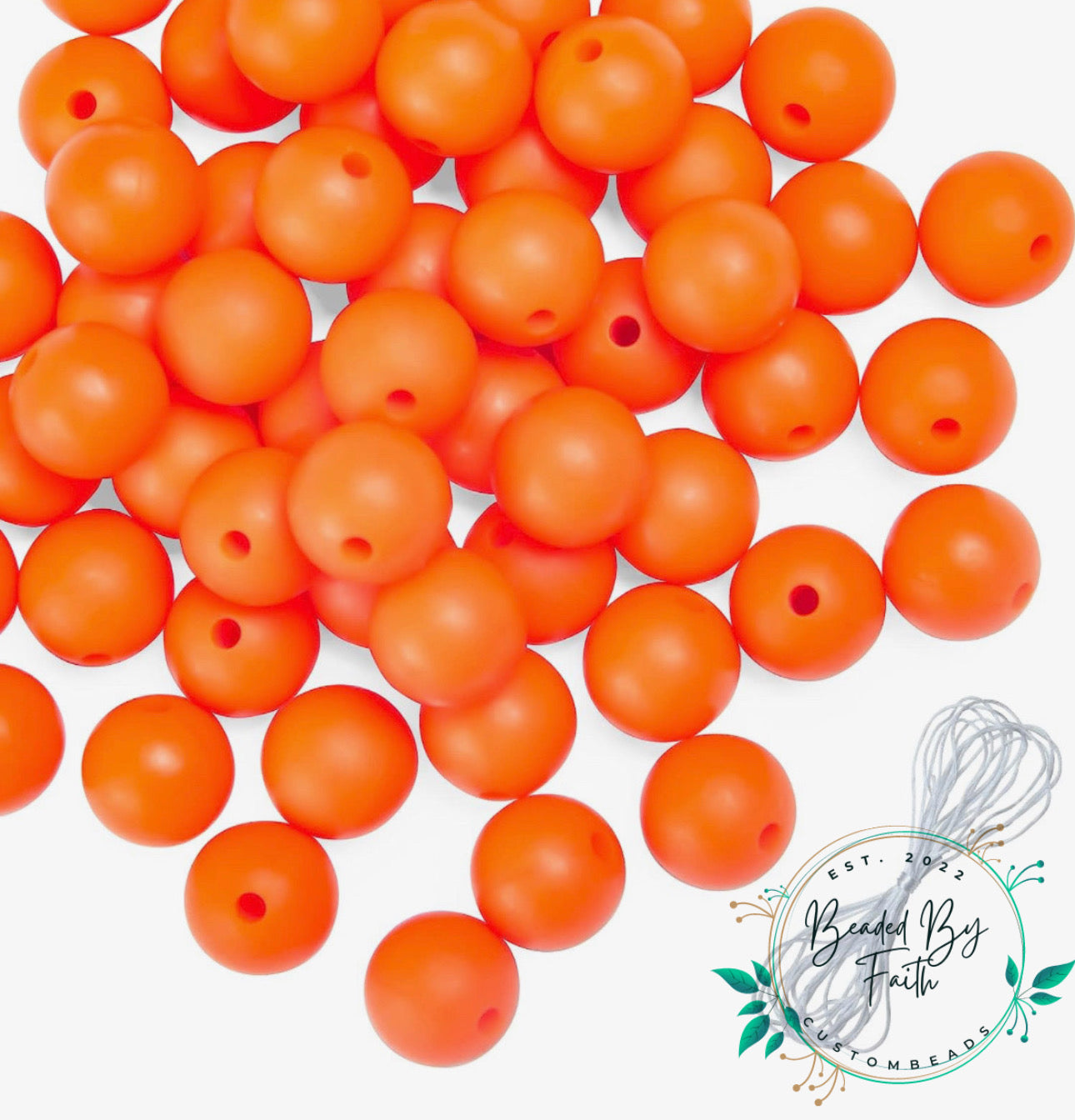 15MM Orange Round
