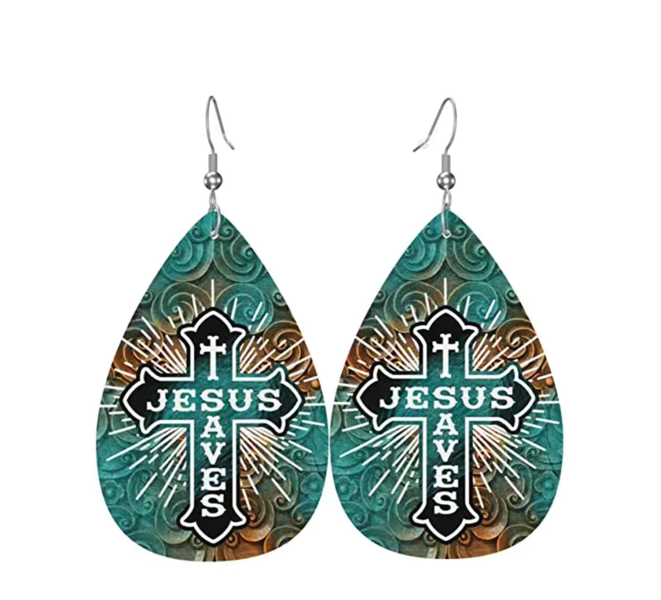 Jesus Saves Earrings