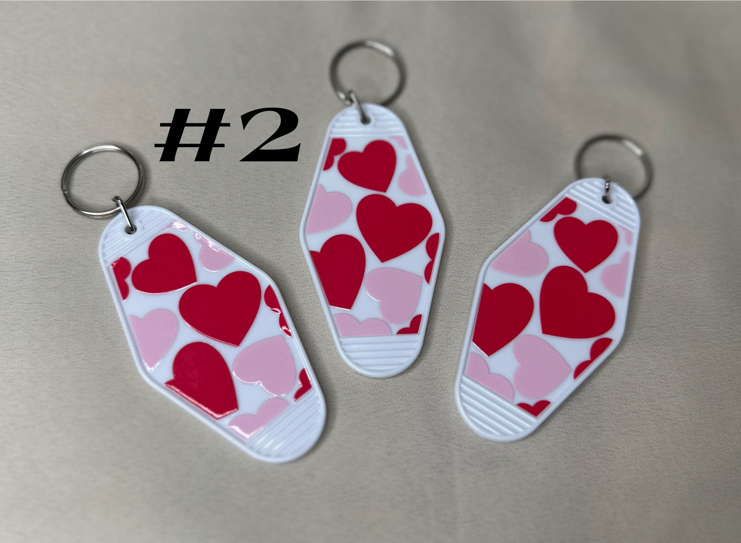 Valentine’s Day key chains