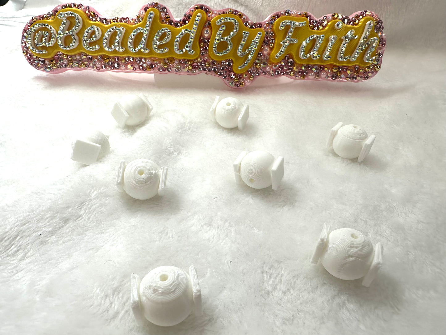 15MM Double Flat Back Bead (Big & Small)