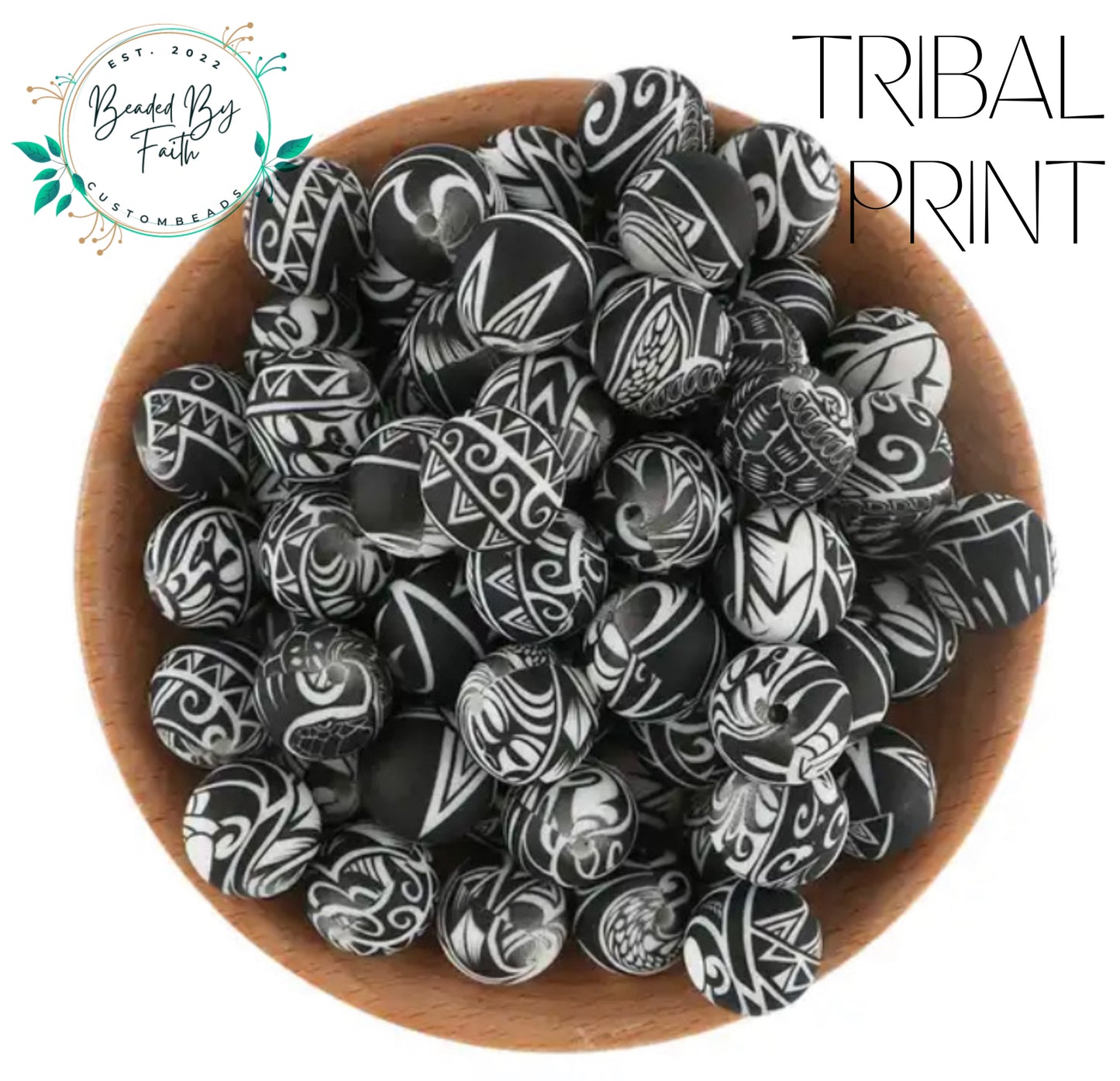 Black and White Tribal