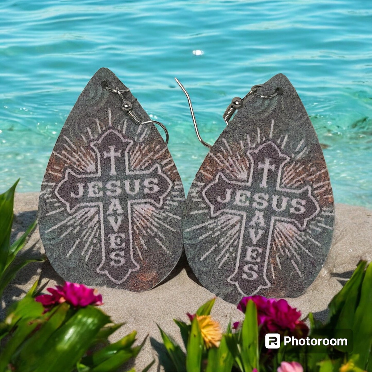 Jesus Saves Earrings