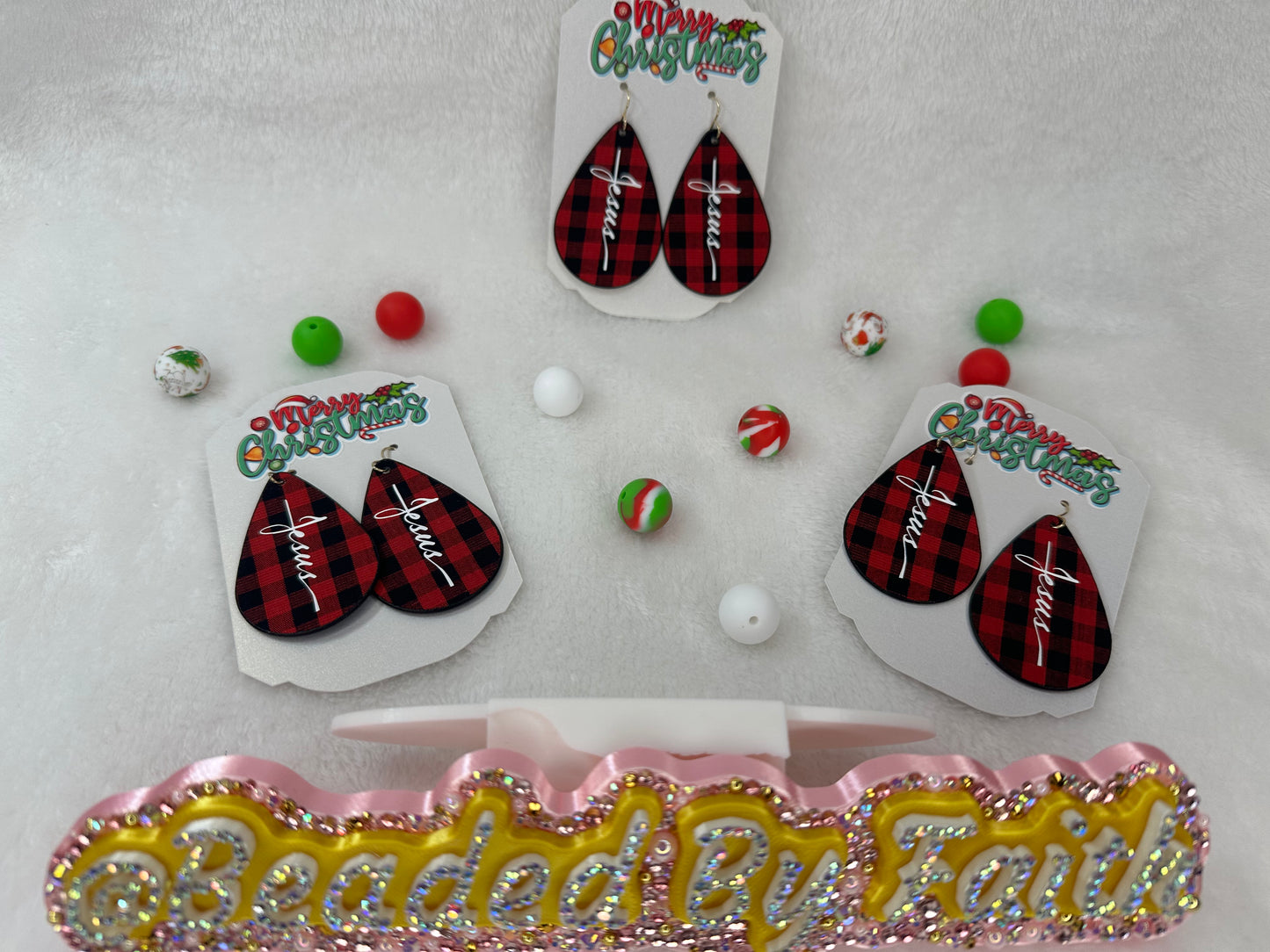 Christmas Jesus Earrings