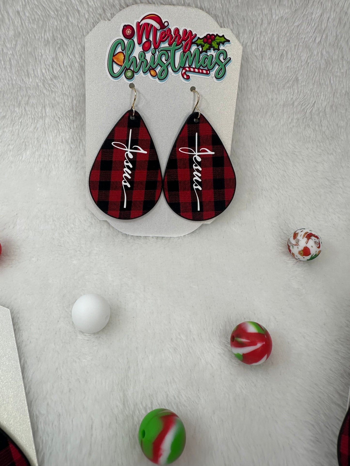 Christmas Jesus Earrings