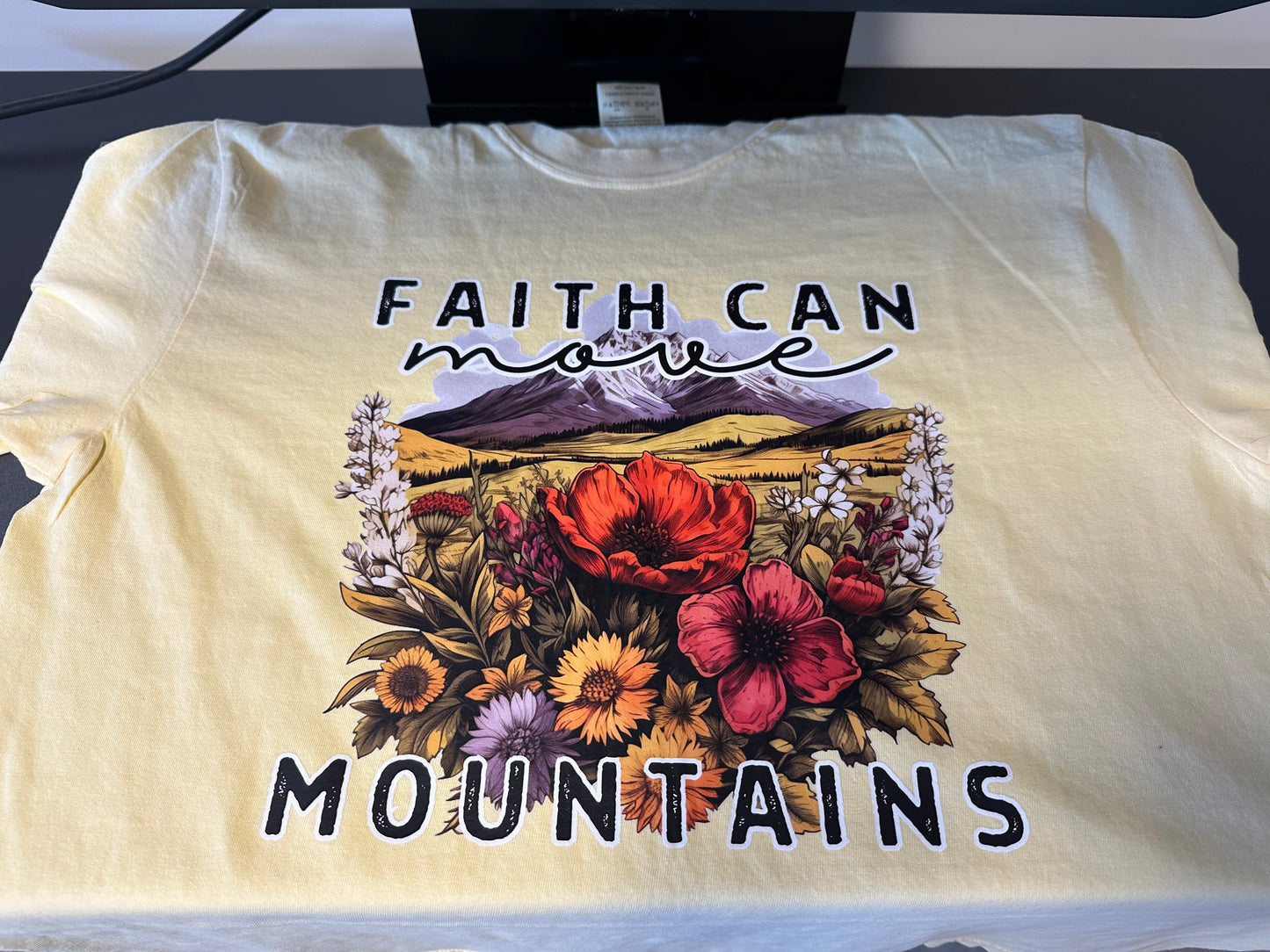Faith can move Mountains