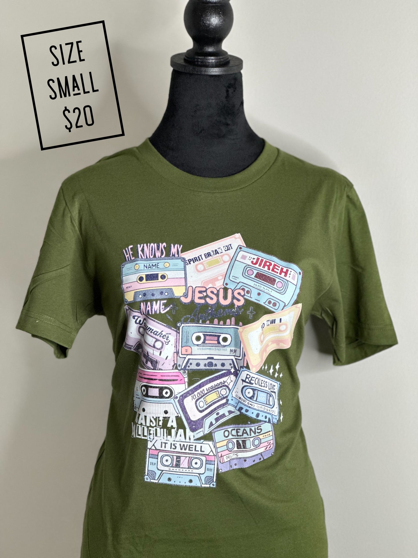 Pre Made faith based shirts