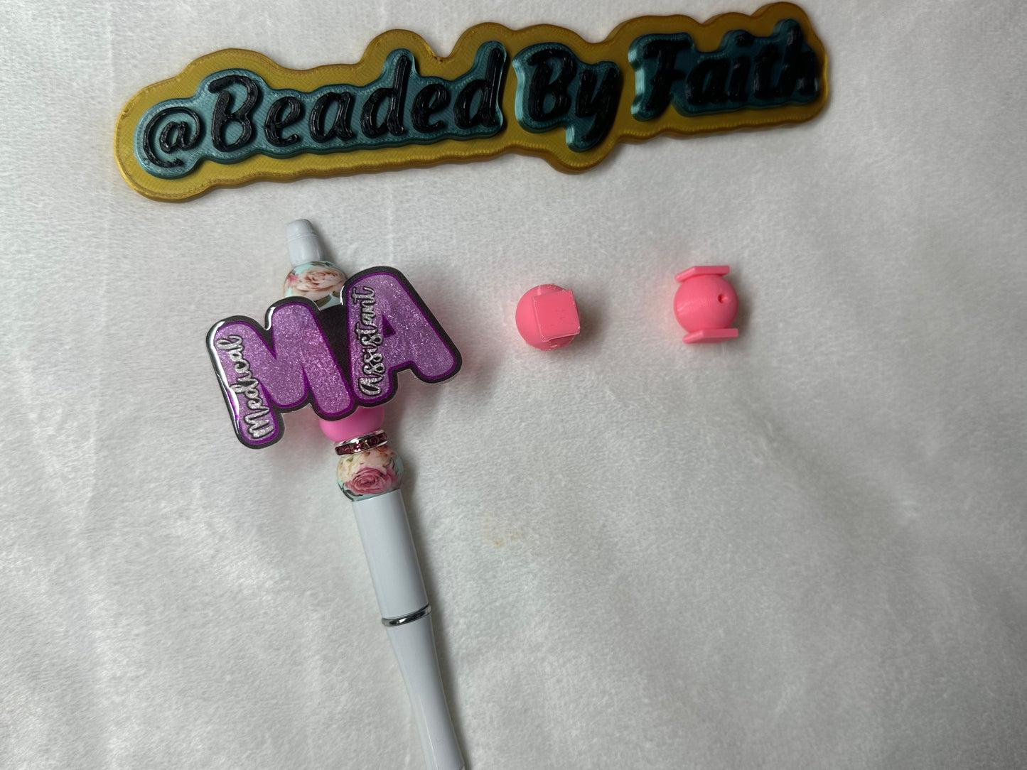 15MM Double Flat Back Bead (Big & Small)