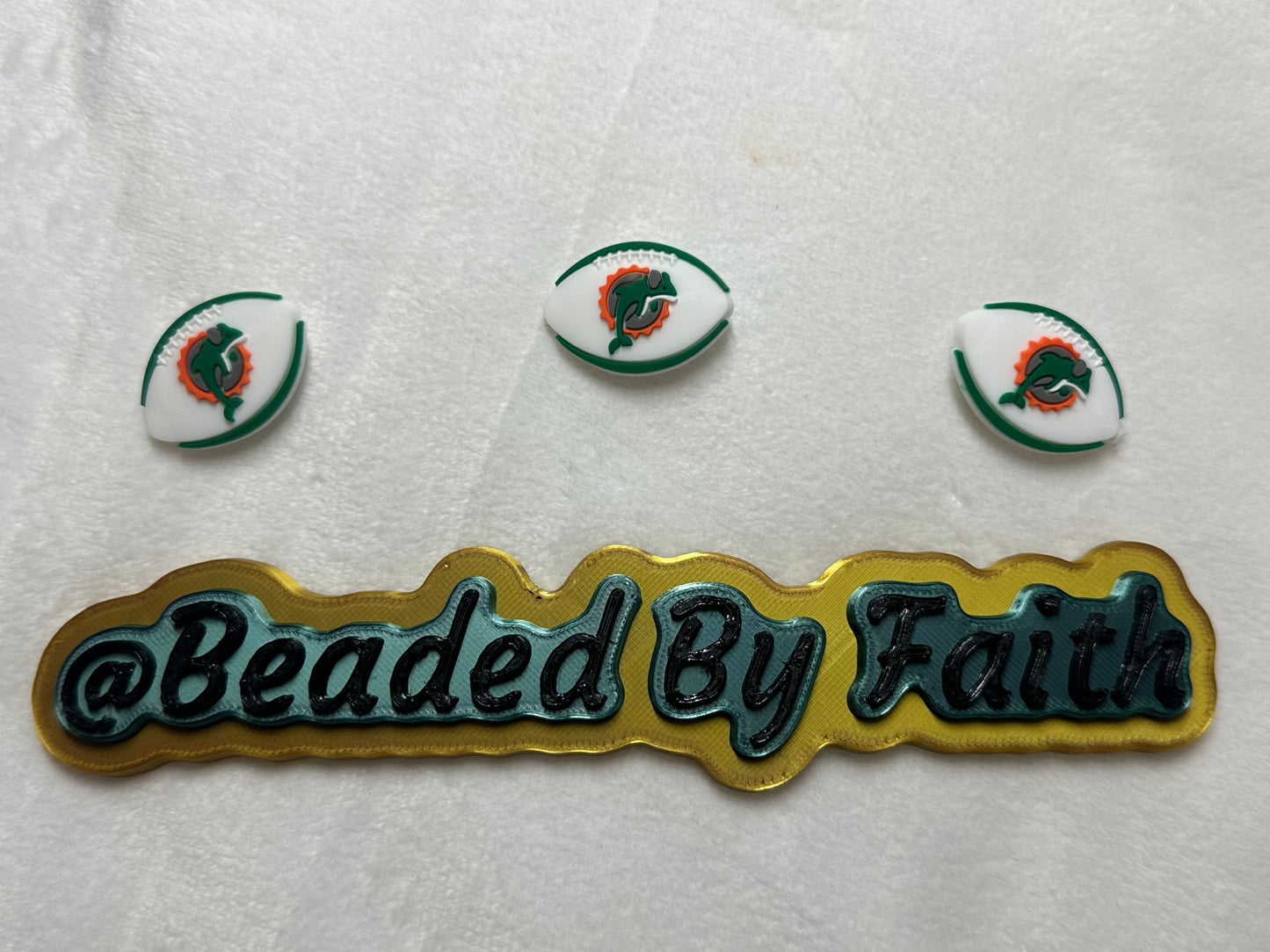 NFL Team Logo Croc Charms