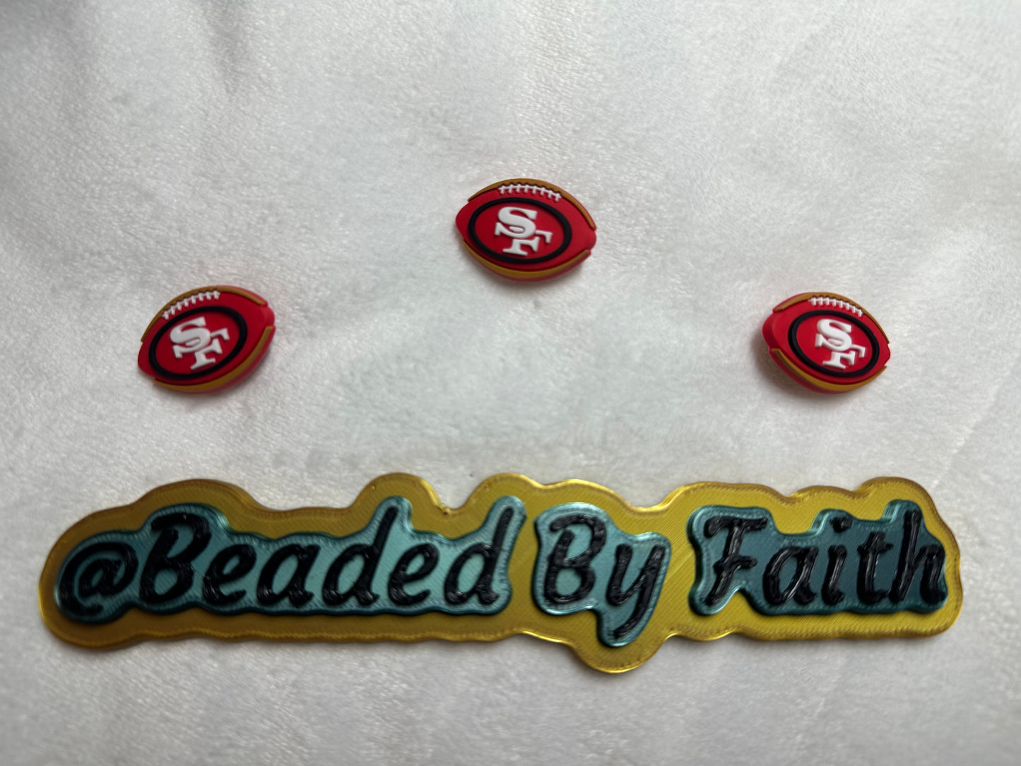 NFL Team Logo Croc Charms