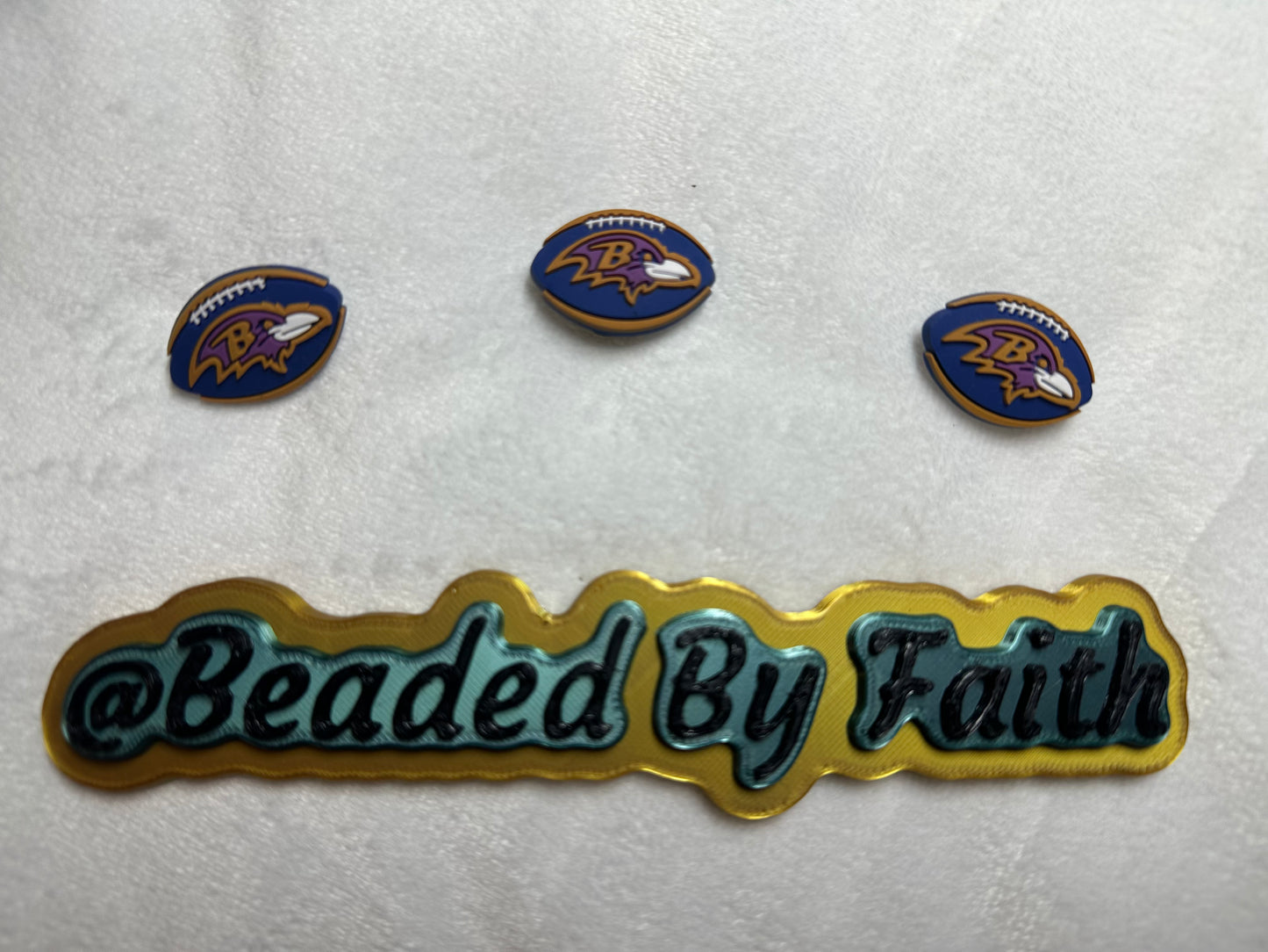 NFL Team Logo Croc Charms