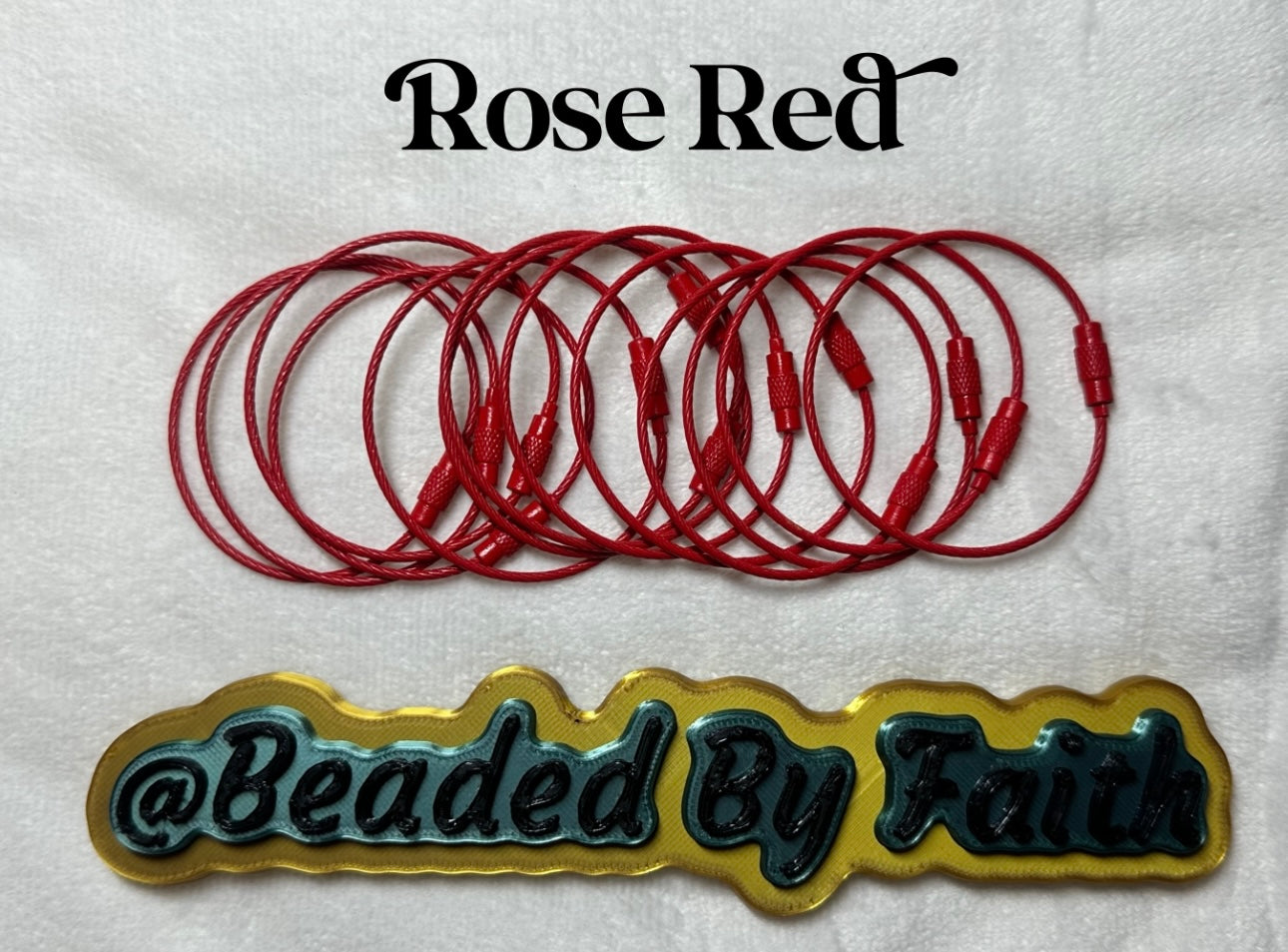6in stainless steel wire loops