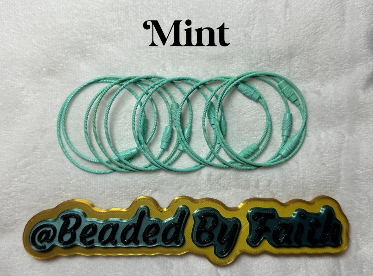 6in stainless steel wire loops