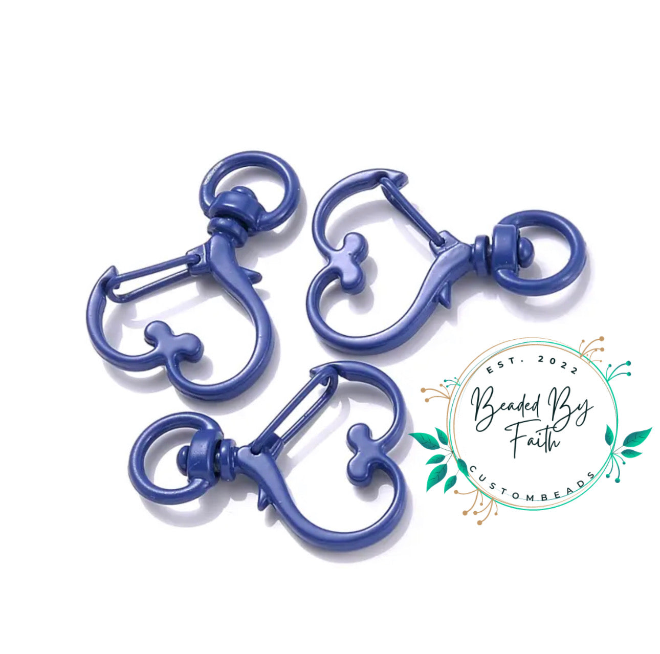 Heart key chain clasp
