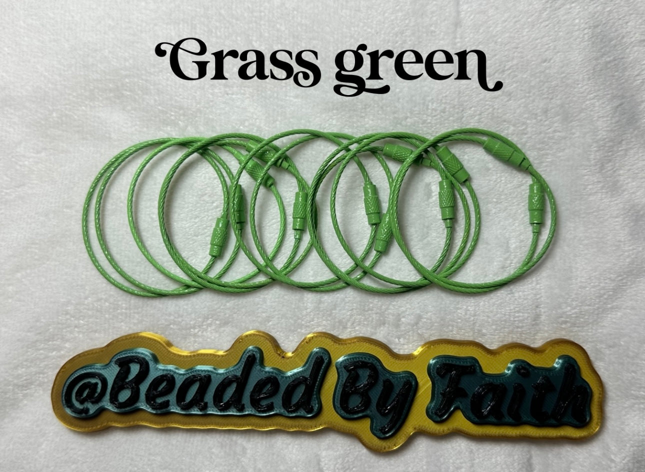 6in stainless steel wire loops