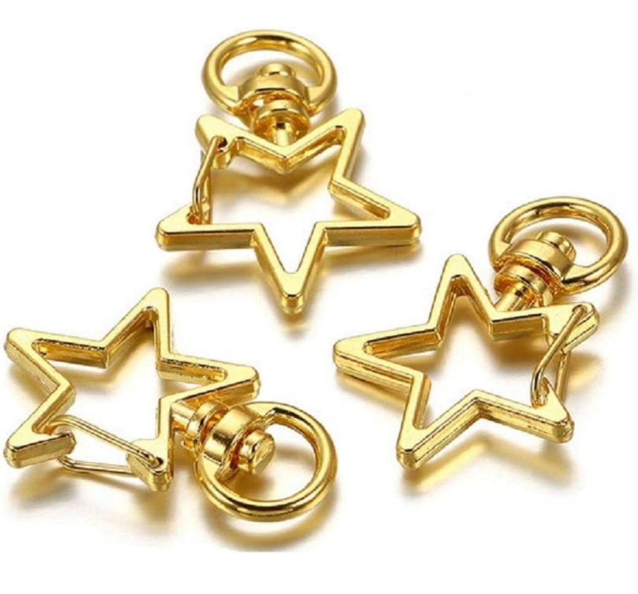 Star, Dolphin or Cat key chain clasp