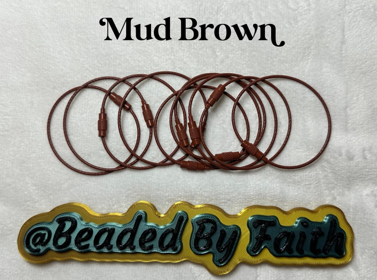 6in stainless steel wire loops