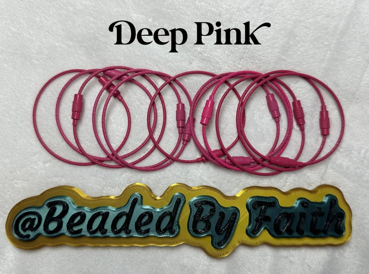 6in stainless steel wire loops