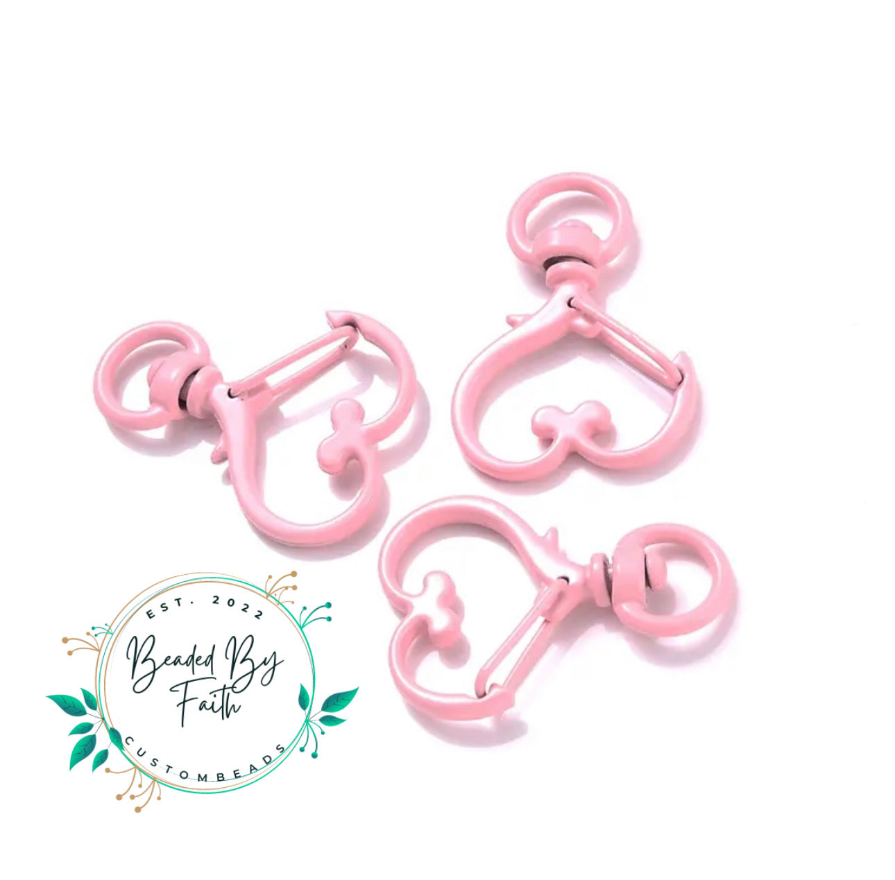 Heart key chain clasp