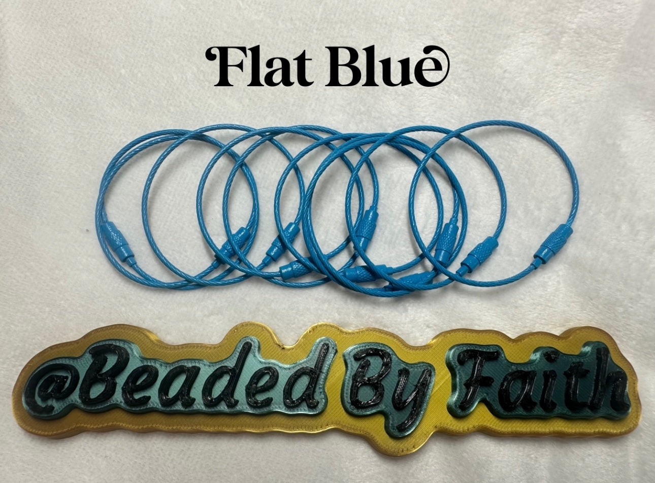 6in stainless steel wire loops
