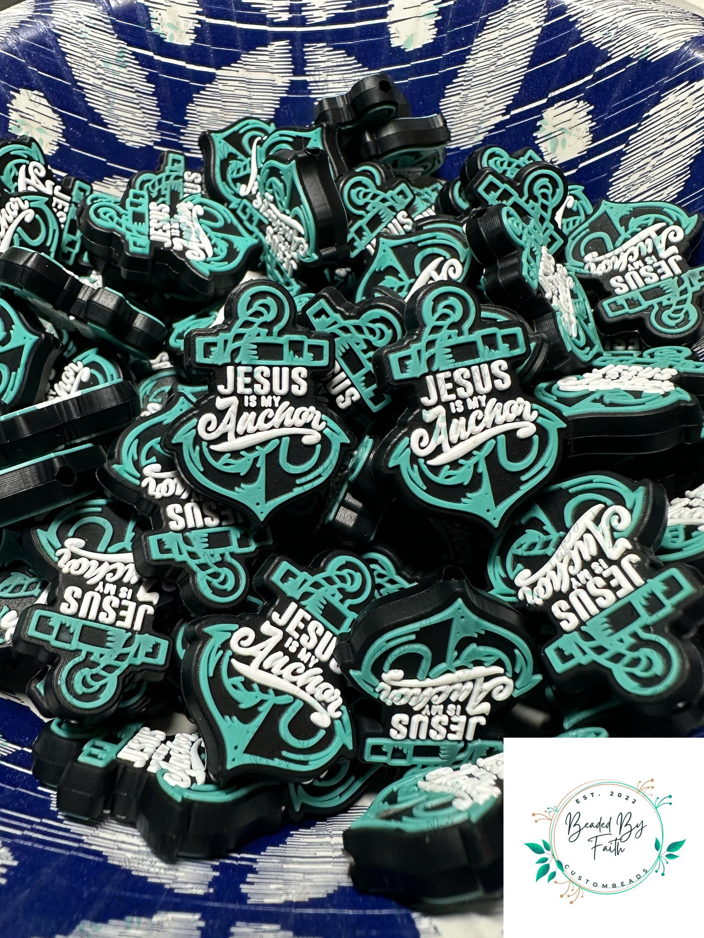 Teal Jesus is My Anchor Focal (Exclusive)