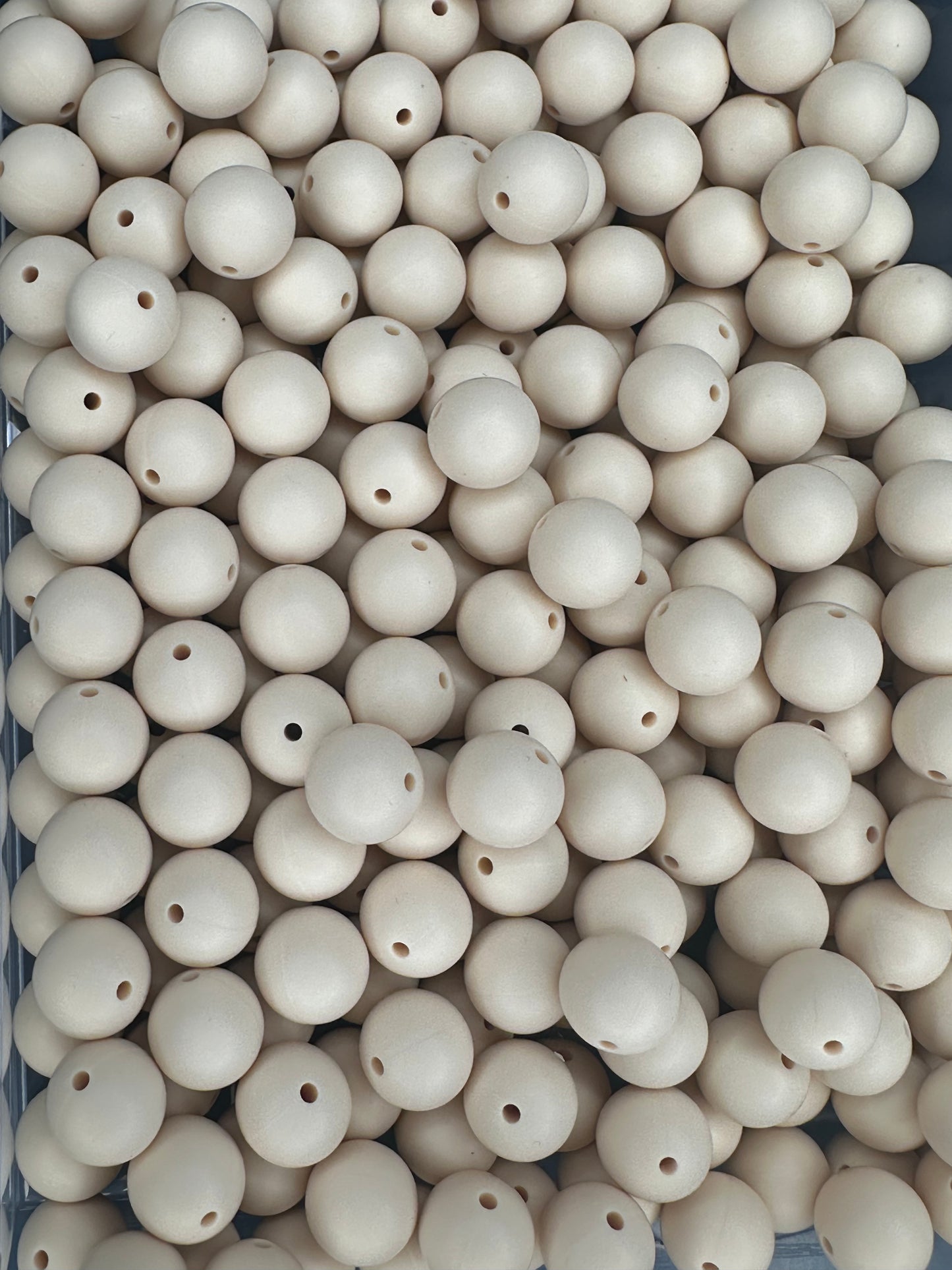 15MM Tan Bead