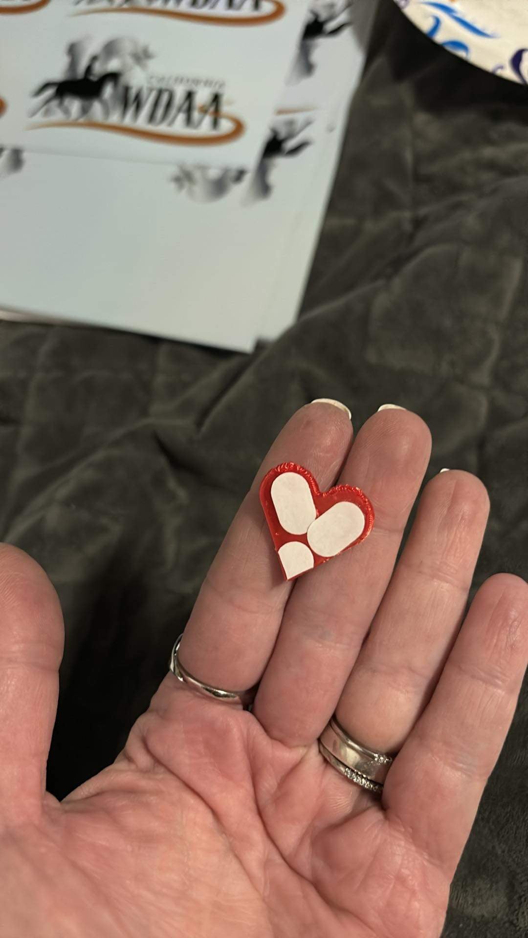Stanley Heart attachment for charms
