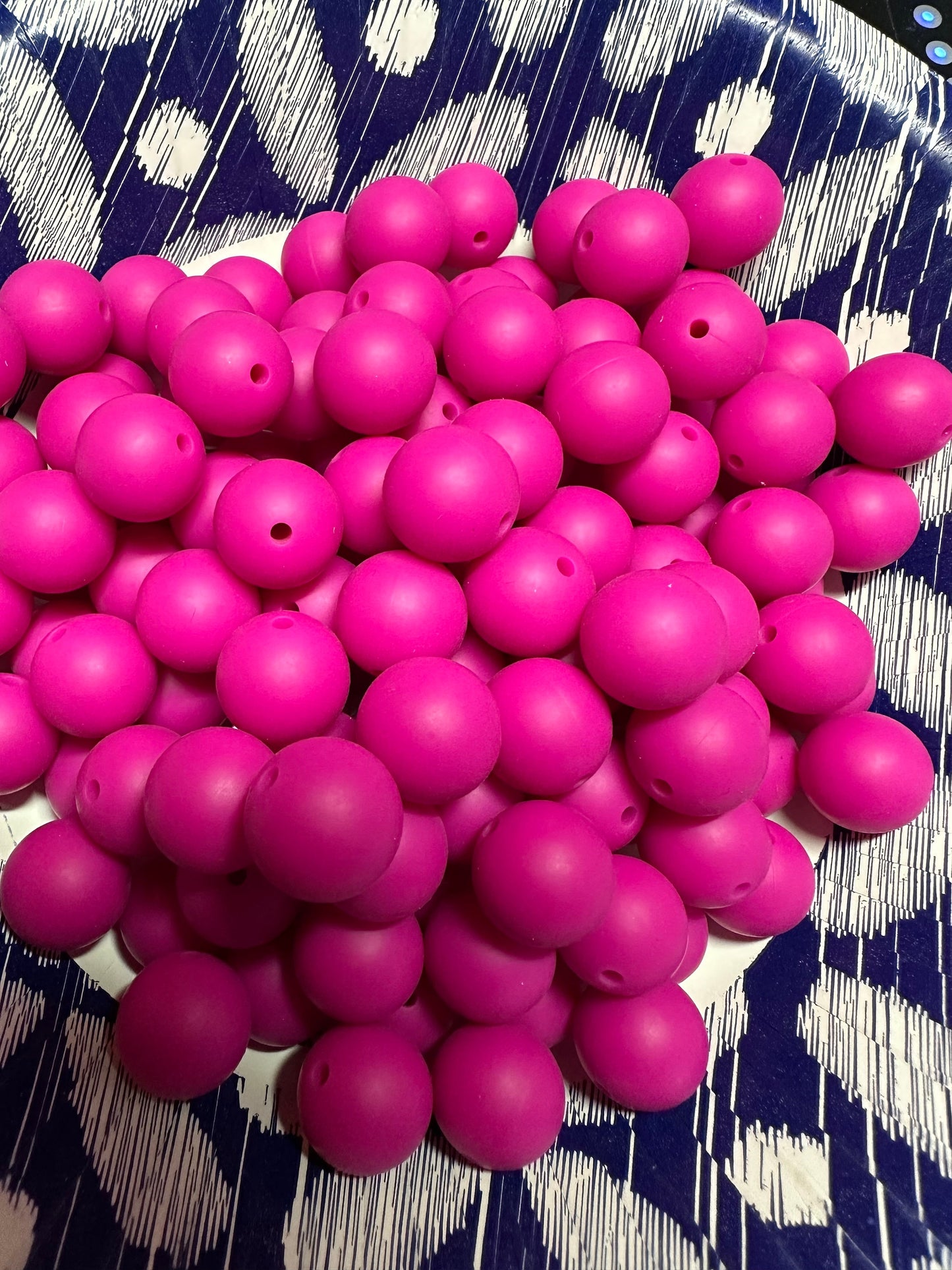 15MM Plum Purple Bead